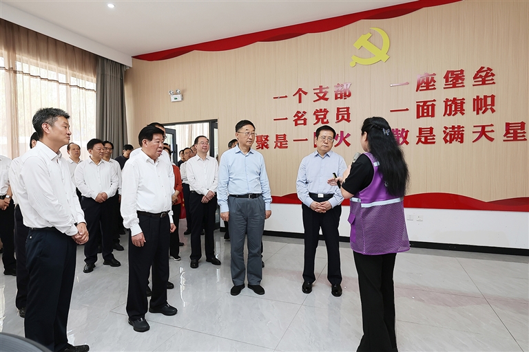 省委党建引领基层高效能治理工作现场会在漯河召开 刘宁徐令义出席并讲话 王凯主持