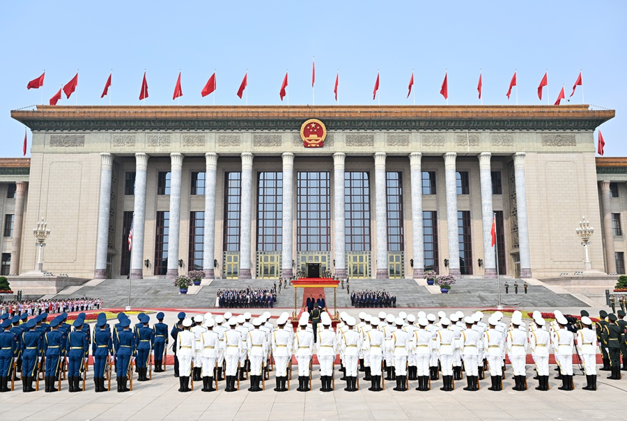 习近平同美国总统特朗普会谈