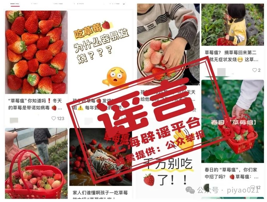 最近不能吃草莓，因为有“草莓瘟”？这样的“善意提醒”很有问题