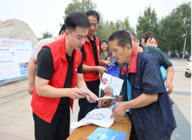 【e起辟谣 豫你同行】书法启蒙 场景浸润  焦作网络安全宣传周“有墨香更接地气儿”