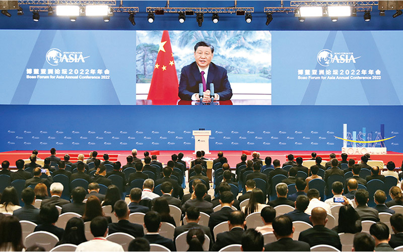 习近平：推动落实全球发展倡议、全球安全倡议、全球文明倡议、全球治理倡议