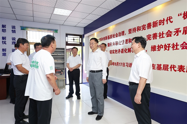 省委书记刘宁到郑州市上街区、济源示范区调研