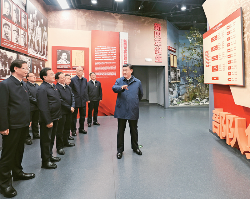 习近平：弘扬伟大抗战精神，向着中华民族伟大复兴的光辉彼岸奋勇前进