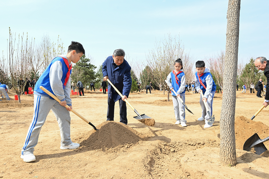 习近平：汇聚共建美丽中国磅礴力量 让祖国大地更加绿意盎然生机勃发