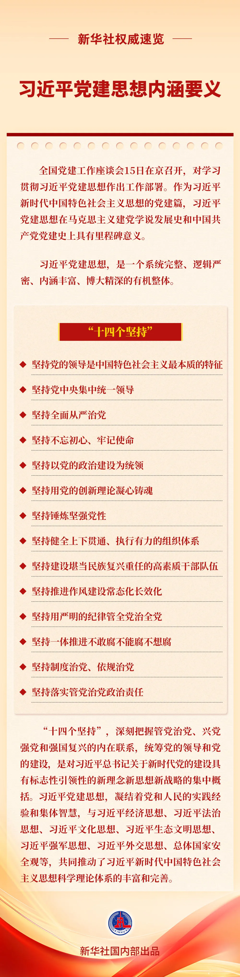 习近平党建思想内涵要义