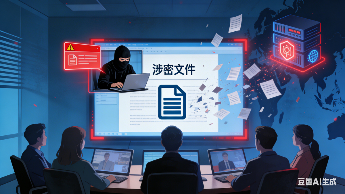 云端开会的“随手操作”可能潜藏泄密风险