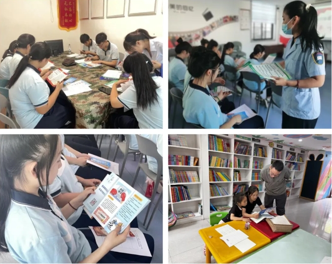 焦作：“一老一小”同守护 网络辟谣不止步