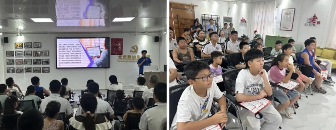 焦作：“一老一小”同守护 网络辟谣不止步