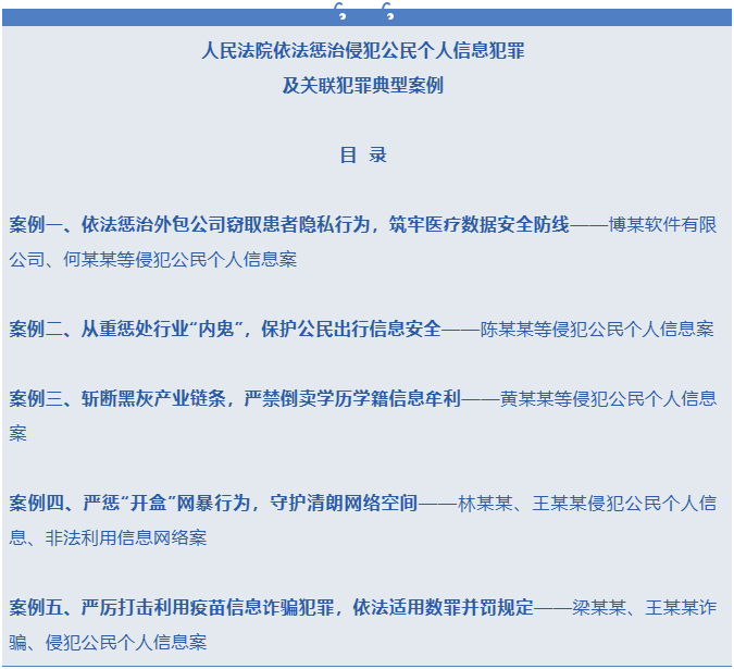 盗卖信息、定向“开盒” 这些案件都判了