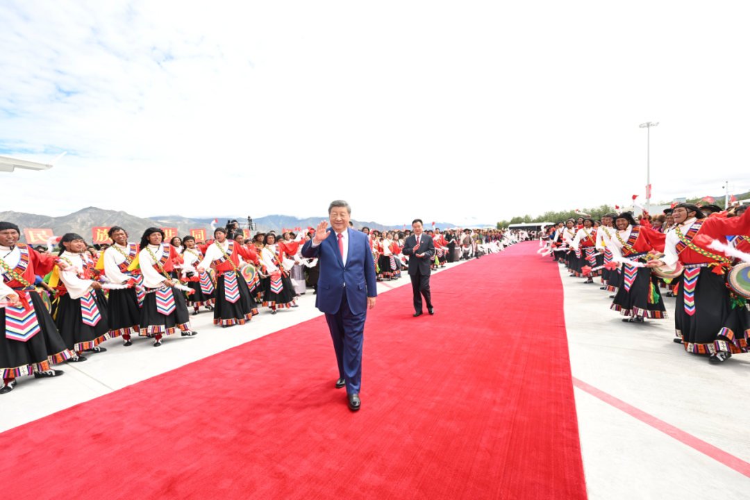 习近平总书记率中央代表团出席西藏自治区成立六十周年庆祝活动纪实‍‍
